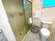 Bathroom with shower and toilet at 1578 San Marino Ct, Punta Gorda, FL 33950