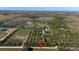 Aerial view of property and surrounding area at 15871 Huffmaster Rd, North Fort Myers, FL 33917