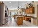 Spacious kitchen with island and stainless steel appliances at 1636 Palace Ct, Port Charlotte, FL 33980