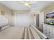 Spacious bedroom with double doors to the closet at 18140 Bracken Cir, Port Charlotte, FL 33948