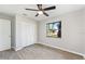 Spacious bedroom with double door closet and large window at 21047 Baffin Ave, Port Charlotte, FL 33954