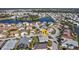 Aerial view showing the home's location and neighborhood at 24415 Buckingham Way, Punta Gorda, FL 33980