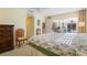 Bedroom with access to a private patio at 2501 Rio Largo Ct, Punta Gorda, FL 33950