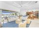Bright living room with comfortable sofas and water views at 3112 Tripoli Blvd, Punta Gorda, FL 33950