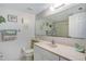Bathroom with vanity, toilet and shower at 3310 Loveland Blvd # 2304, Punta Gorda, FL 33980