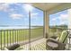 Relaxing balcony with lake and golf course views at 43010 Greenway Blvd # 236, Punta Gorda, FL 33982