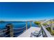 Private boat dock with stunning waterfront views, offering direct access to the water for boating enthusiasts at 5117 Collingswood Blvd, Port Charlotte, FL 33948