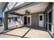 Covered patio with access to the pool and interior at 921 Great Falls Nw Ter, Port Charlotte, FL 33948