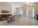 Formal dining area with table, chairs and decorative accents at 1310 Monte Carlo Ct, Punta Gorda, FL 33950