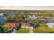 Bird's eye view of the property and surrounding neighborhood at 15258 Addax Ave, Port Charlotte, FL 33981