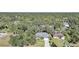 Aerial view showing home's location in a quiet neighborhood at 17080 Kellog Ave, Port Charlotte, FL 33954