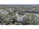 High-angle view of a home in a quiet, wooded neighborhood at 17080 Kellog Ave, Port Charlotte, FL 33954
