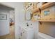 Stylish bathroom with white subway tiles and a modern vanity at 17080 Kellog Ave, Port Charlotte, FL 33954