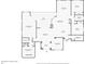 One-story floor plan featuring 3 bedrooms, 2 bathrooms, and a spacious lanai at 17080 Kellog Ave, Port Charlotte, FL 33954