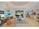 Spacious living area with a modern and comfortable design at 17080 Kellog Ave, Port Charlotte, FL 33954