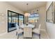 Bright breakfast nook with water views and round table at 3736 Bal Harbor Blvd, Punta Gorda, FL 33950