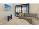 Gathering room showcasing comfortable sectional sofa and water views at 3736 Bal Harbor Blvd, Punta Gorda, FL 33950