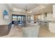 Open living space with kitchen, seating area, and water views at 3736 Bal Harbor Blvd, Punta Gorda, FL 33950