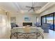 Spacious living room with comfortable seating, large windows and water views at 3736 Bal Harbor Blvd, Punta Gorda, FL 33950