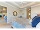 Main bedroom features a dresser, and access to the bathroom and kitchen at 3736 Bal Harbor Blvd, Punta Gorda, FL 33950