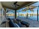 Enjoy the refreshing pool and water views from the lanai at 3736 Bal Harbor Blvd, Punta Gorda, FL 33950