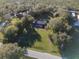 Aerial view of the house and property at 5344 Swaying Palm Dr, Punta Gorda, FL 33982