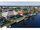 Single-Gathering home with private dock and pool, canal-front property at 566 Port Bendres Dr, Punta Gorda, FL 33950