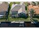 Aerial view of single-Gathering home with pool and canal access at 566 Port Bendres Dr, Punta Gorda, FL 33950