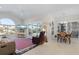 Relaxing living room with large windows and water view at 566 Port Bendres Dr, Punta Gorda, FL 33950