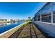 Beautiful canal-front property with lush landscaping at 740 Kingfish Ct, Punta Gorda, FL 33950