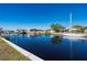 Scenic canal views with sailboat and waterfront homes at 740 Kingfish Ct, Punta Gorda, FL 33950