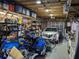 Oversized garage with ample storage and room for two cars at 824 E 6Th St, Englewood, FL 34223