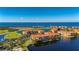 Aerial view of waterfront community with resort-style amenities at 98 Vivante Blvd # 209, Punta Gorda, FL 33950