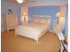 Spacious main bedroom with light blue walls and ample storage at 13523 Drysdale Ave, Port Charlotte, FL 33981