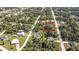 Aerial view showing home site location and surrounding area at 14454 Nw Chamberlain Blvd, Port Charlotte, FL 33953