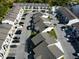 Aerial view of community showing building layout and parking at 2000 Forrest Nelson Blvd # C8, Port Charlotte, FL 33952