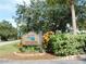 Deep Creek Golf Club sign, welcoming visitors at 2160 Heron Lake Dr # 104, Port Charlotte, FL 33983