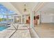 Relaxing pool and spa with access from the living area at 809 Lucia Dr, Punta Gorda, FL 33950