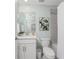 Bathroom with single vanity, toilet and bathtub at 14281 Heritage Landing Blvd # 1425, Punta Gorda, FL 33955