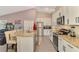 Modern kitchen with stainless steel appliances and granite countertops at 1858 Capitol St, North Port, FL 34288
