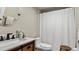 Modern bathroom with stylish vanity, updated fixtures, and neutral color scheme at 26485 Rampart Blvd # E7, Punta Gorda, FL 33983