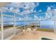 Relaxing screened patio overlooking the water and private dock at 3220 Peace River Dr, Punta Gorda, FL 33983