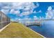 Expansive waterfront view with private dock at 3220 Peace River Dr, Punta Gorda, FL 33983