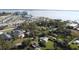 High-angle view of home near waterfront and amenities at 4525 Church St, Punta Gorda, FL 33980