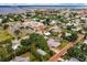 Home's location highlighted in an aerial view near waterfront at 515 W Olympia Ave, Punta Gorda, FL 33950