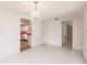Dining area with chandelier and access to hallway at 515 W Olympia Ave, Punta Gorda, FL 33950