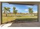 Screened patio overlooking a lake and conservation at 7081 Crystal Way, Punta Gorda, FL 33950