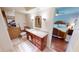 Bathroom with tile floors and walk-in shower at 1 Colony Point Dr # 16C, Punta Gorda, FL 33950