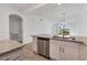 Kitchen with granite countertops, stainless steel appliances, and island at 14061 Heritage Landing Blvd # 415, Punta Gorda, FL 33955