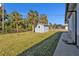 Backyard with shed and additional space at 2387 Tamarind St, Port Charlotte, FL 33948